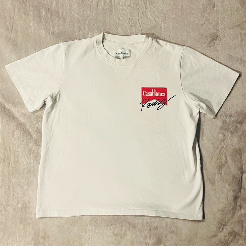 Casablanca Racing White Marlboro T-Shirt Men’s Size XXL